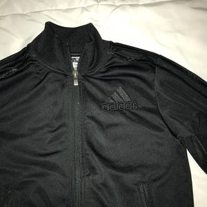 Adidas all black jacket Clearance